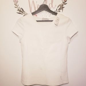 NWT MONCLER LEATHER WOMENS TOP